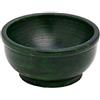 NKlaus bruciatore d'incenso verde diametro 6,5 cm ciotola decorativa in pietra ollare bruciatore d'incenso in pietra ollare 7509