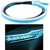 ELLENNE 2X STRISCIA LED FARI AUTO AZZURRO GHIACCIO+FRECCE GIALLE DINAMICHE 60CM