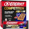 Enervit, Competition Bar Red Fruit, Barrette Energetiche, Apportano 22 Grammi di Carboidrati, Gusto Frutti Rossi, Enervit Barrette con Vitamina B1 e B6, Senza Glutine, Low Fat, 12 Barrette da 30g