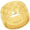 Joop! Anello, Anelli da Donna in Acciaio Inossidabile, oro, in confezione regalo per gioielli