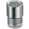 GEDORE Inserto per Chiave a Bussola, Attacco 1/2 pollici, 12.5 mm, Bocca Esagonale, Chiave a Bussola 16 mm, Utensile, 19 16, Acciaio Cromato