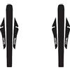 ZEFAL Pack Shield Lite M - Due parafanghi di sella posteriori per bici da corsa, Bianco/Nero