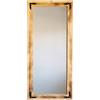 WELL HOME MOBILIARIO & DECORACIÓN Specchio,100% Pine Solid Wood, Colore Noce
