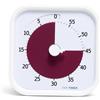 Time Timer Home MOD - Timer visivo da 60 minuti Home Edition - Homeschooling, Timer per tavolo da scuola, tavolo da ufficio e riunioni con funzionamento silenzioso (bianco foglio)