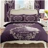 GC GAVENO CAVAILIA Gaveno cavalia Script Paris, Set Copripiumino, Purple, 4 x 25 x 30 cm