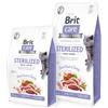 Brit Care Grain Free Cat Adult Sterilized Weight Control - 2 Kg Croccantini per gatti
