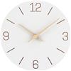 Warminn Orologio da parete grande, silenzioso, senza ticchettio, moderno in legno, verde, senza cornice, digitale, per bambini, esterni, giardino, camera da letto, soggiorno, bagno, cucina, ufficio, doccia