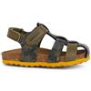 Geox Sandali da bambino B Chalki Boy, Salvia giallo ocrea, 3.5 UK Child