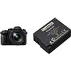 Panasonic Lumix DMC-FZ2000EG Fotocamera Digitale Bridge, 20.1 MP, Display 7.5cm, Obiettivo Leica, 4K, Stabilizzatore d'Immagine, MOS, 5472 x 3648 Pixel & Dmw-Blc12 Batteria per Fotocamera