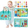 hahaland Busy Board Montessori Feltro, Pannello Sensoriale Bambini