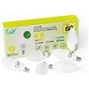 GY Lampadine LED E14, 4.9W (equivalenti a 60W), 807 Lumen, 6500K Bianco Fredda, Risparmio Energetico E14 LED, Lunga Durata, Basso Consumo,Non Dimmerabile, 6 pezzi