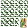 CZlinOduMMX 200 Pezzi Clip per Piante da Giardino Garden Trellis Plant Pomodoro Verdure Clip Plastica Clip per Piante da Giardino Clip di Supporto per Piante e Verdure Flower per Piante di Supporto - Verde