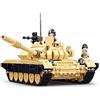 Sluban M38-B1011 Model Bricks, T-72B3 Carro Armato Principale, 2In1 770 Pezzi