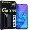 ShopInSmart® 2 pellicole in vetro temperato di alta qualità per Realme 5/5s 6.5 RMX1911 RMX1925 - Trasparente