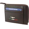 Aeronautica Militare Portafoglio Piatto Uomo in pelle Aeronautica Militare Linea Fighter Moro