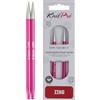 KnitPro Zing Normale KnitPro-Ferri da Maglia circolari intercambiabili, Alluminio, Multicolore, 5 mm