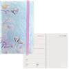 Idena 11067 - Calendario 2024, 90 x 140 mm, Farfalla, 176 pagine, 1 settimana per 1 pagina, agenda, planner settimanale