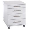 Schildmeyer Möbelpartner Rollcontainer Colors, 701401, grigio chiaro, ca