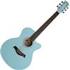 TIGER ACG1-LBL-SM chitarra acustica parlour azzurro opaco | Chitarra acustica full size con corpo parlour, ideale dai 12 anni in su, include 6 mesi di lezioni gratuite.
