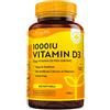 Nutravita Vitamina D3 1000 IU - 365 Capsule Soft Gel (1 Anno) - Integratore In Pillole di Vitamina D Colecalciferolo per il mantenimento di Ossa Forti, Denti Sani e Articolazioni Muscolari - Nutravita