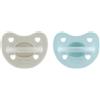 Chicco PhysioForma Gommotto Luxe, Ciuccio in Silicone 6 - 16M, Set di Gommotti Morbidi e Delicati, Supportano la Respirazione Fisiologica e Favoriscono il Corretto Sviluppo della Bocca, 2 Pezzi, Bimbo