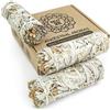 MUT22 3 Salvia Bianca Californiana 100% Naturale - Mazzi da Bruciare per Purificazione Spirituale, Armonia e Rituali Energetici - Raccolta a Mano, Aroma Sacro per Casa e Meditazione