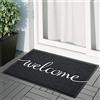 Mofonky, Esterno Interno Tappeto Ingresso casa con Scritta Welcome, Antiscivolo Assorbente Resistente allo sporco Cucina Asciugapassi Entrata