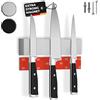 Cucino Barra magnetica per coltelli acciaio inox da 25cm - Accessori cucina, calamita con adesivo 3M, barra portautensili cucina, utensili per cucina