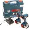 Bosch Professional Pack 2 strumenti 18V GSB 18V-21 + GDX 18V-180 (2x4,0 Ah) - BOSCH 0615990M73