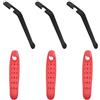 CTRICALVER Leva Copertoni Bici, 3pcs Acciaio al Carbonio levagomme E plastica di Nylon levagomme, per Riparazione, per Rimozione e Ricambio degli Pneumatici di Bici