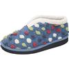 Manitu 340010-51, Ciabatte Donna, Blu, 41 EU