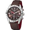 Elysee Orologio Analogico Quarzo Uomo con Cinturino in Tela 80402