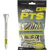 PrideSports Pride Professional Tee System Titanium Strength Wood Golf Tees, 2 3/4, 75 Count