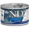 Farmina n&d ocean adult mini merluzzo e zucca 140 gr