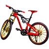 Zhenzhenlo Giocattolo Mini Bici 1:10,Modellino di Bicicletta in Lega,Modello Mini Bici,Finger Mountain bike,mini bike,Della Bicicletta Della Lega Modellin Per l'insegnamento,Ufficio,Club,Casa