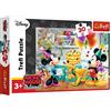 Trefl- Mickey & Friends 30 Elementi, Torta di Compleanno, per Bambini dai 3 Anni Puzzle, Colore Disney Topolino e Amici, 18211