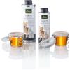 HUNTER Olio di Salmone per Gatti, Naturale e Fresco, da Allevamento sostenibile, con Omega-3, vitamine A e D, antiossidanti, supplemento Barf per Pelo, Pelle, Cuore e Sistema immunitario, 250 ml
