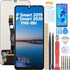 YHX-OU 6.21'' Nero Schermo per Huawei P Smart 2019 P Smart 2020 ​LCD Display Touch Screen Digitizer Ricambio Assembly con Utensili Inclusi+Vetro temperat