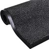 LESTARE | Tappeto Moquette Grigio Jaspeado | Zerbino tessile con base PVC per case e affari | Varie misure (90 x 150 cm)