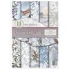 ITD Collection - Papier de riz créatif A4 Decoupage Rice Paper Sheet 29,7 x 21 cm Technique de découpage multicolore (RP034) - HS code 48021000