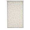 Estoralis | ORNELLA | Tenda a rullo moderna | tessuto jacquard traslucido | Beige | 110 x 255 cm (larghezza/altezza) dimensione del tessuto 107 x 250 cm. | Tende per finestre e porte