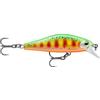 Rapala - Pesca Lure Shadow Rap Solid Shad - Costruzione di plastica - Pesca fresca d'acqua dolce - Profondità di nuoto 0.9-1,2m - Dimensioni 5 cm / 5,5 g - Prodotto in Estonia - Matte Nero UV