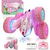OYAKG RC Macchina Telecomandata per Bambini 4WD Unicorno con LED, 2.4Ghz Rosa Unicorno Bambina Regalo con 2 Batteria,Giochi Bambina 3 4 5 6 7 8 Anni Femmina [Versione Fantasy 2025]
