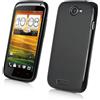 Muvit Minigel Case Black HTC One S custodia per cellulare Cover Nero