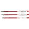 Pilot G TEC C4 - Set di 3 penne gel, colore: Rosso