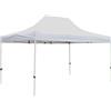 VivaGarden Gazebo Giardino 3x4,5 mt in Poliestere e Acciaio colore Bianco Lilla - GA802060-IVRY