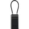 Master Lock 5482EURD Cassetta Portachiavi Design Innovativo, ansa a Cavetto Flessibile, Grande capienza, Sicurezza Elevata, Aluminium, Grigio, Extra Large
