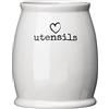 Premier Housewares Charm - Barattolo da tè, Ceramica, White, 12 x 12 x 14 cm