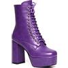 LAMODA Own It, Stivale alla Caviglia Donna, Pu Viola, 39 EU