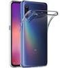 Captor Cover Trasparente per Xiaomi Mi 9 Lite, Custodia TPU in Silicone Flessibile Morbida e Sottile, Protezione Full Body con Bordo Rialzato per Schermo e Fotocamera